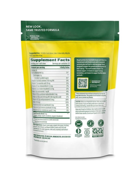 MegaFood Gominolas Multivitamínicas Niños 30 Unidades