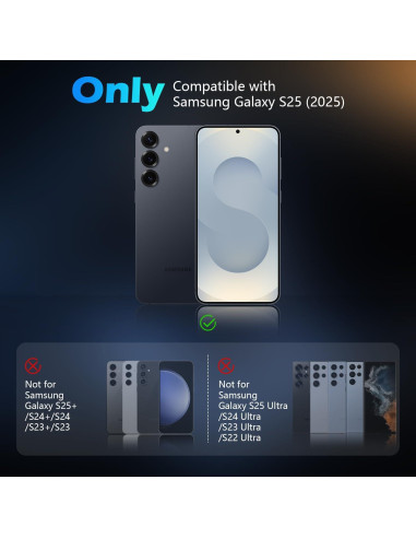 Protector de Lente de Cámara imluckies para Samsung Galaxy S25