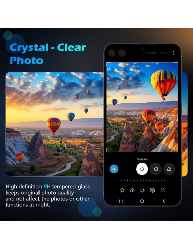 Protector de Lente de Cámara imluckies para Samsung Galaxy S25