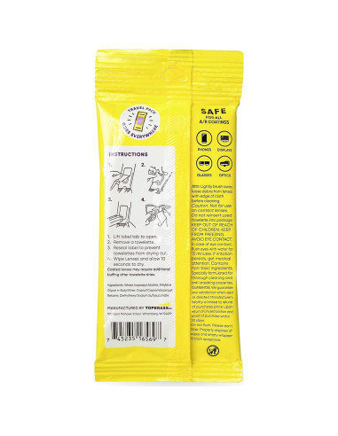 Toallitas de limpieza de lentes See Clear - 192 unidades