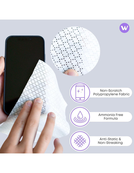 Toallitas de limpieza de lentes See Clear - 192 unidades