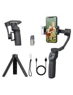 Estabilizador de Cardán URnicehome F11 3 Ejes para Smartphone