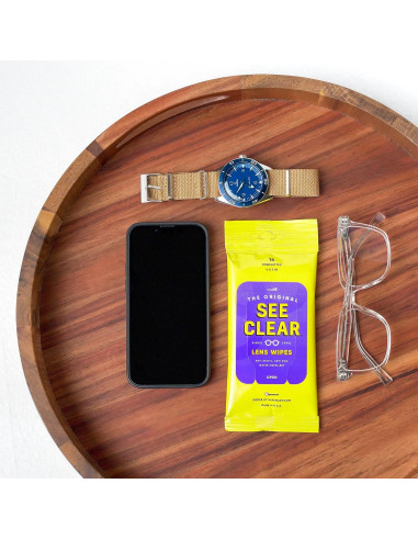 Toallitas de limpieza de lentes See Clear - 192 unidades