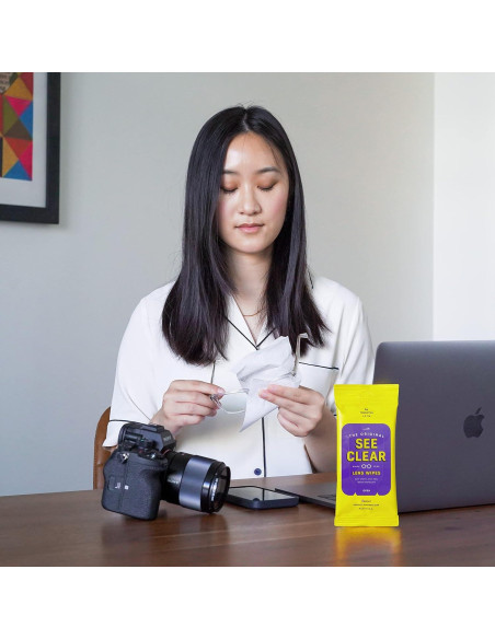 Toallitas de limpieza de lentes See Clear - 192 unidades