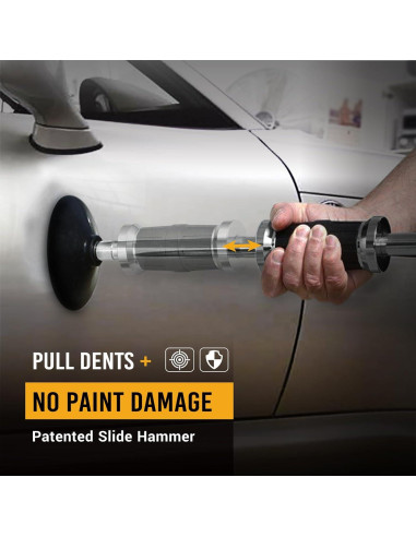 Extractor de Abolladuras Neumático EWK EB0258 3 Ventosas 75-125mm