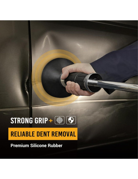 Extractor de Abolladuras Neumático EWK EB0258 3 Ventosas 75-125mm