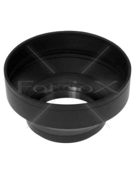 Capucha de Lente de Goma Fotodiox 49mm con Protección Solar
