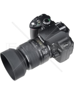 Capucha de Lente de Goma Fotodiox 49mm con Protección Solar 2