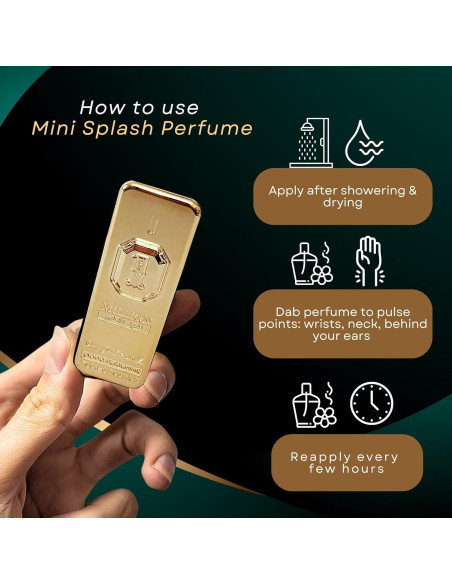 Paco Rabanne 1 Million Golden Oud Parfum Intenso 5ml Hombre