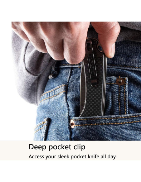 Cuchillo de Bolsillo CIVIVI Elementum Damasco 7.5 cm G10 Negro