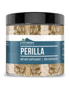 Cápsulas de Perilla Elementos de la Tierra 200 Unidades Puras