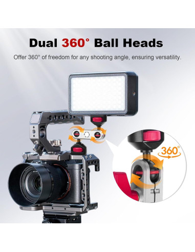 Brazo Mágico Doble Cabeza Esférica CAME-TV 64005 119g