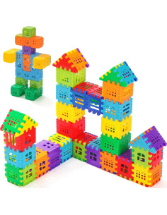 Set de Bloques de Construcción KUTOI 100 Piezas para Niños 2