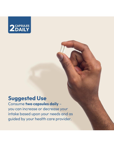 Suplemento de Calcio-Magnesio Andrew Lessman 60 Cápsulas