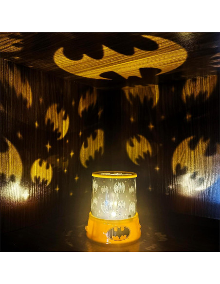Lámpara Proyector Batman Idea Nuova Luz Nocturna 11.7 cm Lámpara Proyector Batman Idea Nuova Luz Nocturna 11.7 cm