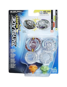 Beyblade Burst Tyros T2 y D2 - Juguete de Batalla Personalizable 2