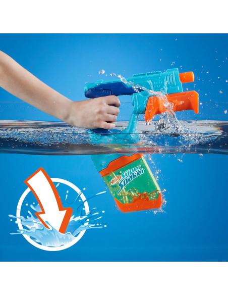 Lanzadores de Agua Nerf Super Soaker Dunk-Fill 2-Pack 300ml Lanzadores de Agua Nerf Super Soaker Dunk-Fill 2-Pack 300ml