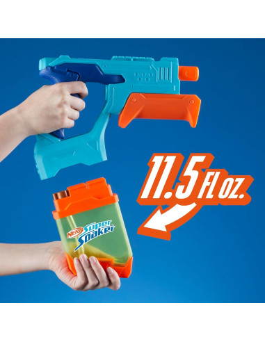 Lanzadores de Agua Nerf Super Soaker Dunk-Fill 2-Pack 300ml