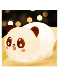 Luz Nocturna Panda AULTRA Recargable USB 16 Colores 10h