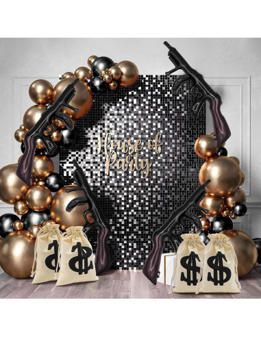 Juego de 8 Accesorios Inflables de Fiesta Yuuzue - Armas y Bolsas