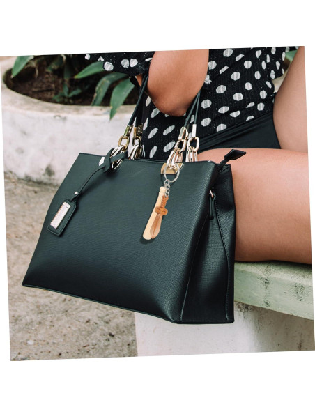 Adornos de Madera ABOOFAN 10 Piezas Mini Espadas Decorativas