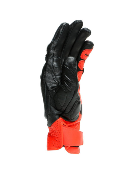 Guantes Dainese 4-Stroke 2 Negro/Rojo Fluorescente - Talla Grande