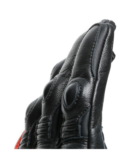 Guantes Dainese 4-Stroke 2 Negro/Rojo Fluorescente - Talla Grande