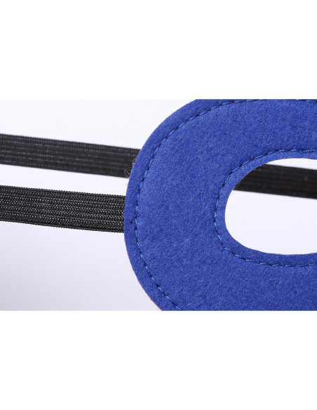 Capa de Superhéroe Azul Diffly con Máscara para Niños 70x70cm Capa de Superhéroe Azul Diffly con Máscara para Niños 70x70cm