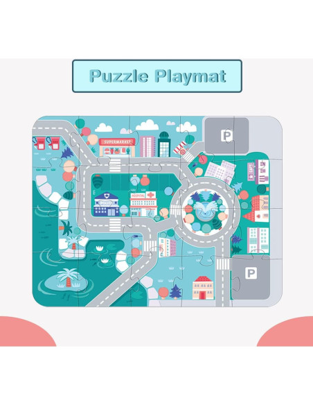 Juego de Bloques de Construcción de Madera Xylolin 115 Piezas