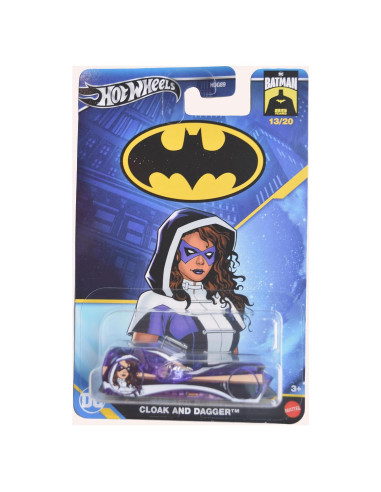 Auto Hot Wheels Batman Capa y Daga 1:64 Mattel