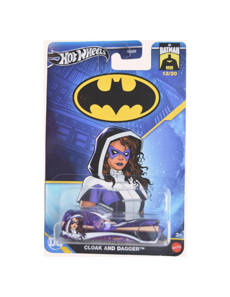 Auto Hot Wheels Batman Capa y Daga 1:64 Mattel