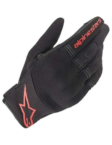 Guante de Motocicleta Alpinestars Copper Negro/Rojo 2X
