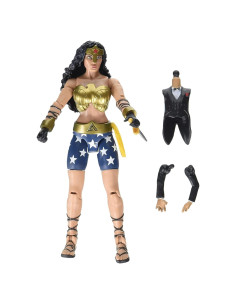 Figura de Wonder Woman 15.24 cm Mattel con accesorios