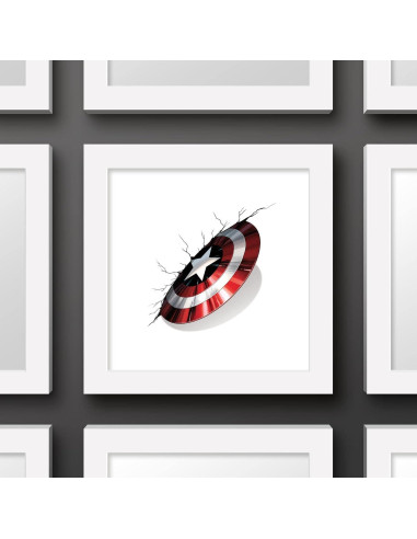 Póster de Arte Marvel Capitán América Trends International 30.48 cm