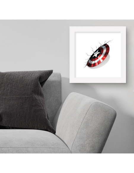 Póster de Arte Marvel Capitán América Trends International 30.48 cm Póster de Arte Marvel Capitán América Trends International 30.48 cm