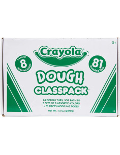 Paquete de Masa Crayola con 24 Tarros y 81 Herramientas 2