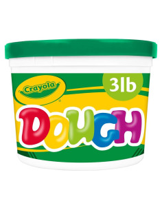 Masa para Modelar Crayola Verde 1.36kg Reutilizable para Niños