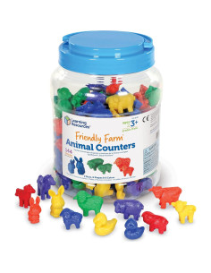 Contadores de Granja Learning Resources Set 144 Piezas 2