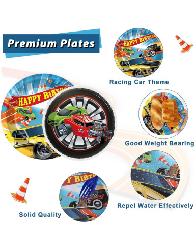 Juego de vajilla desechable Justforjoyful 200 piezas para fiesta