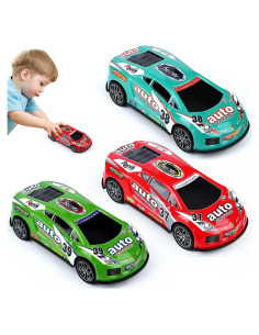 Set de coches de fricción ZOHANINDL 7" - 3 colores para niños