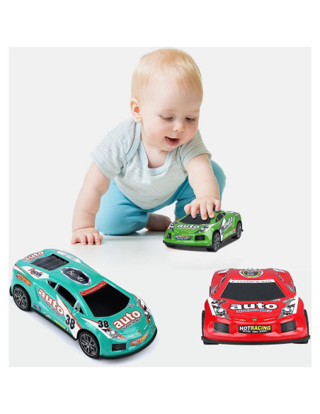 Set de coches de fricción ZOHANINDL 7" - 3 colores para niños