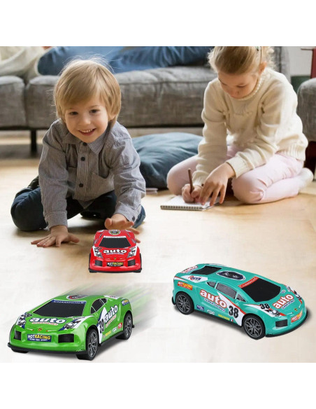 Set de coches de fricción ZOHANINDL 7" - 3 colores para niños