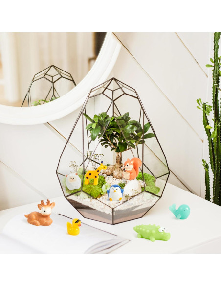 Conjunto de 50 Mini Figuras de Animales de Resina Joyin Conjunto de 50 Mini Figuras de Animales de Resina Joyin