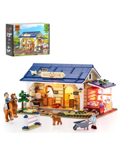 Set de Bloques de Construcción Iluminados FUNWHOLE 973 Pcs