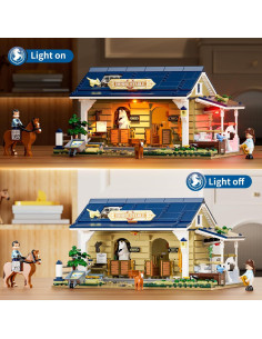 Set de Bloques de Construcción Iluminados FUNWHOLE 973 Pcs 2