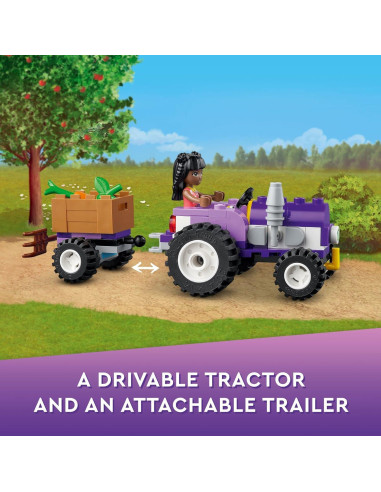 LEGO Friends Granja Orgánica 41721 con Caballo y Tractor