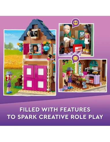 LEGO Friends Granja Orgánica 41721 con Caballo y Tractor