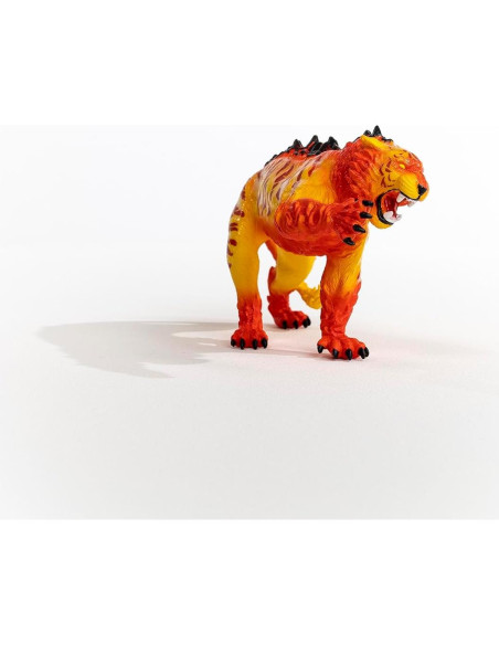 Figura de Acción Tigre de Lava Schleich 13.6x4.5x7.7cm 7+ años Figura de Acción Tigre de Lava Schleich 13.6x4.5x7.7cm 7+ años