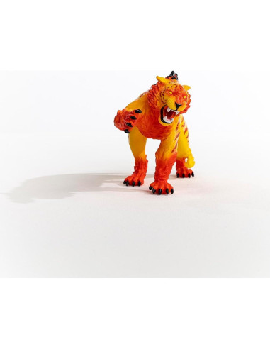 Figura de Acción Tigre de Lava Schleich 13.6x4.5x7.7cm 7+ años