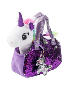 Conjunto de Peluche Unicornio Little Jupiter 3 Piezas